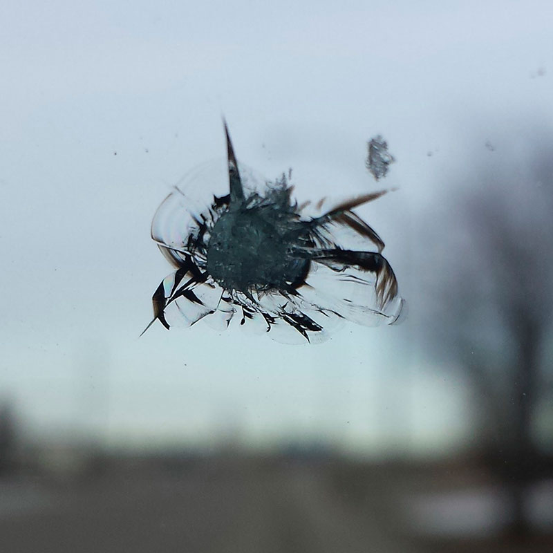 Repairable Windshield/Windscreen Chips